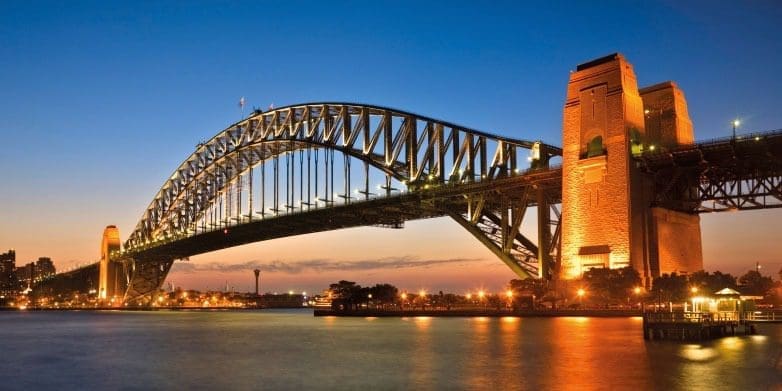 Moving Overseas from NZ 7 sydney harbour bridge australia